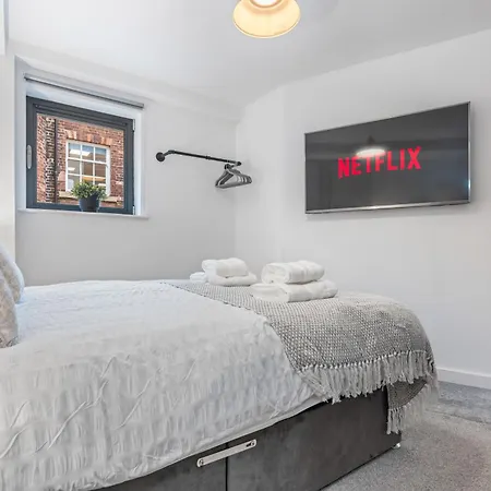2br Centre Flat - Juliette Balcony - Sleeps 6 Apartamento Leeds (West Yorkshire)